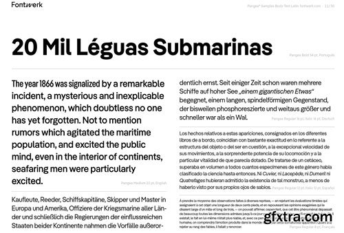 Pangea Font Collection 80xOTF