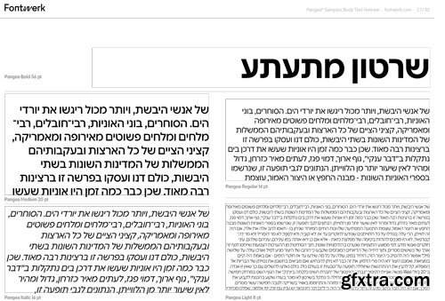 Pangea Font Collection 80xOTF