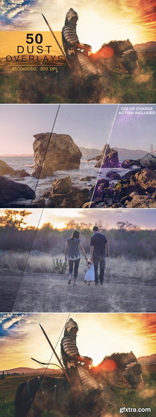 YellowImages - Gold 50 Dust Overlays 33031