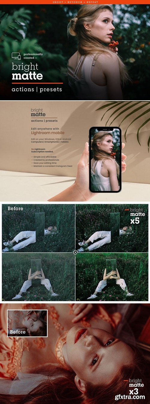 DesignBundles - Bright Matte - Actions and Presets