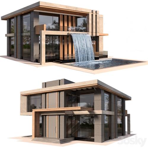 '3dsky Pro - Modern Villa with pool' '3dsky Pro - Modern Villa with pool'