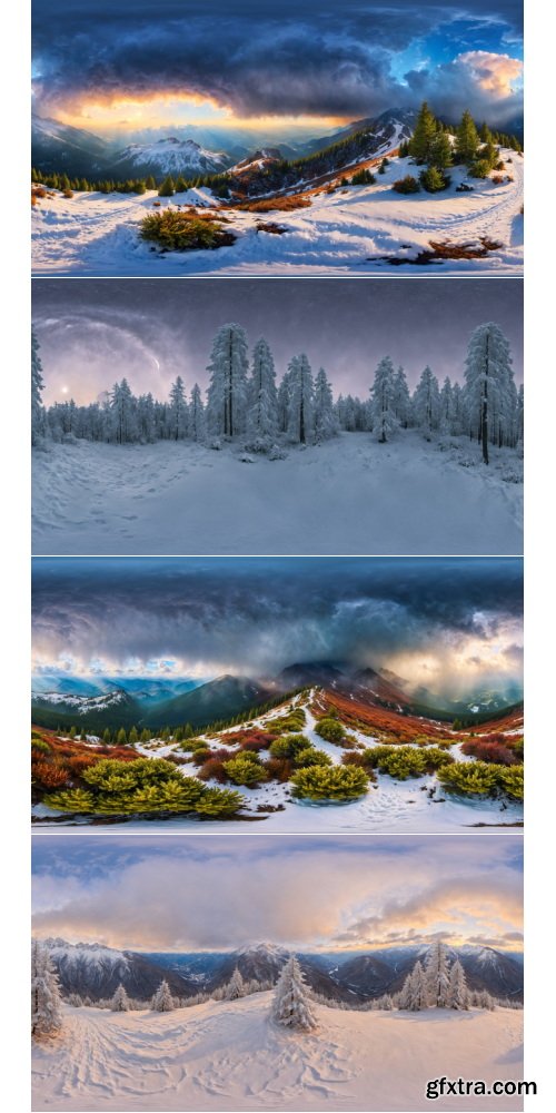 Fab - HDRI Winter Mixed - 8k