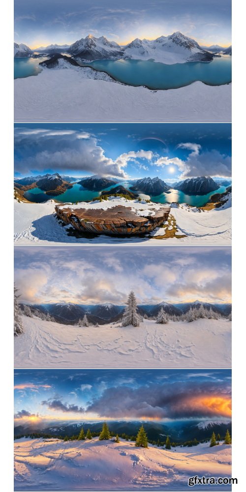 Fab - HDRI Winter Mixed - 8k