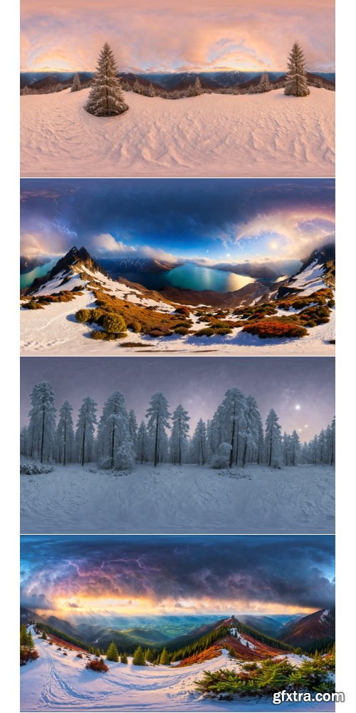 Fab - HDRI Winter Mixed - 8k