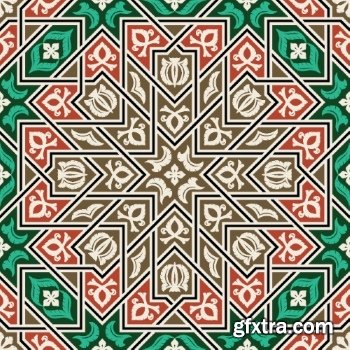 Moroccan Seamless Patterns 20xEPS