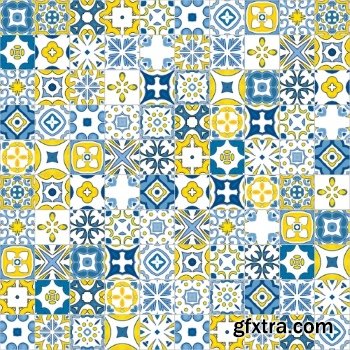 Moroccan Seamless Patterns 20xEPS
