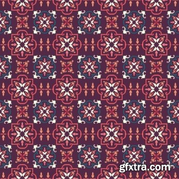 Moroccan Seamless Patterns 20xEPS