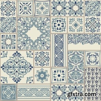 Moroccan Seamless Patterns 20xEPS