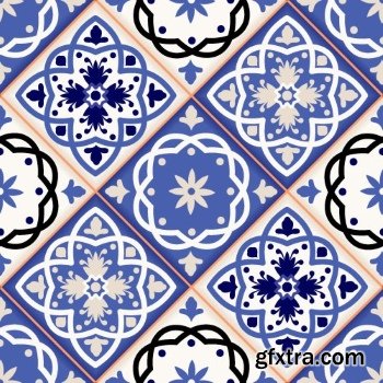 Moroccan Patterns & Ornaments 25xEPS