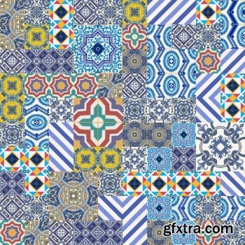 Moroccan Patterns & Ornaments 25xEPS