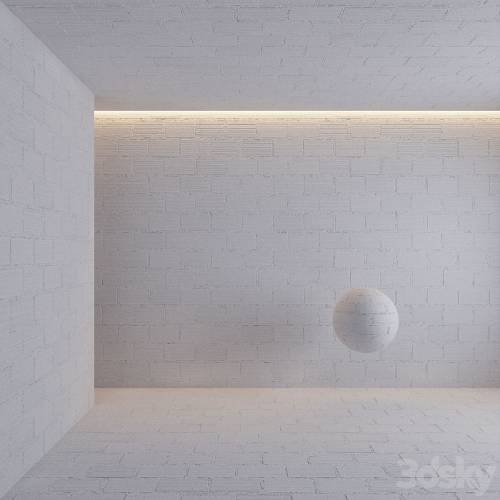 '3dsky Pro - Painted Cinderblocks brick wall' '3dsky Pro - Painted Cinderblocks brick wall'