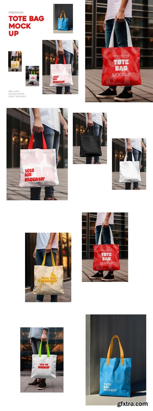 MockupCloud - Tote Bag Mockup