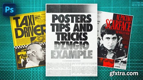 Posters Assets Pack for Photoshop +Tutorial