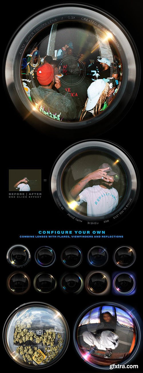 Spying Glass Photo Effect for Photoshop