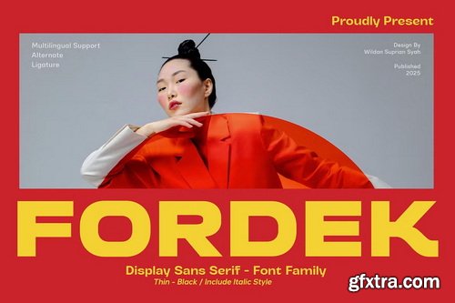 CreativeMarket - Fordek Font
