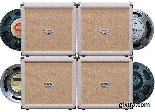 Audio Assault Seacow Cabs Citrus PPC412 Vintage