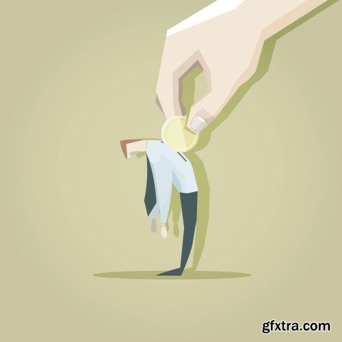 Business Concept Illustrations 25xEPS