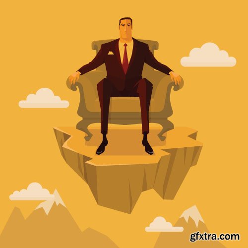 Business Concept Illustrations 25xEPS