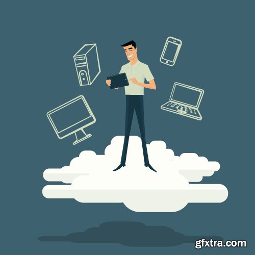 Business Concept Illustrations 25xEPS