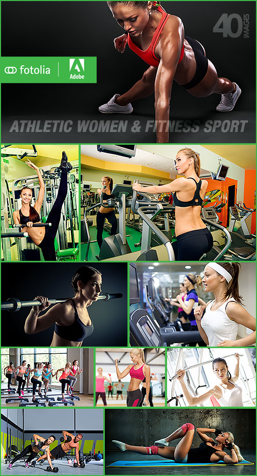 Fotolia - Fitness and Athletics 40xJPG GFXTRA.COM!