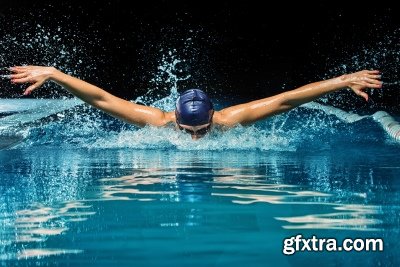 Swimming - Training and Sports 25xJPG