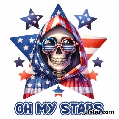 USA Indepence Day 56 Illustrations AI, SVG, PNG