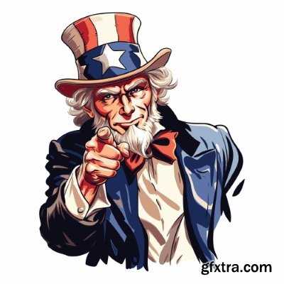 USA Indepence Day 56 Illustrations AI, SVG, PNG