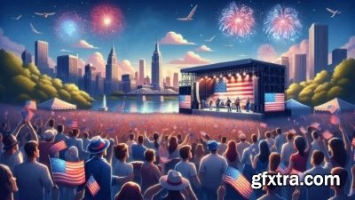 USA Indepence Day 56 Illustrations AI, SVG, PNG