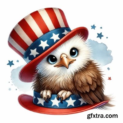 USA Indepence Day 56 Illustrations AI, SVG, PNG