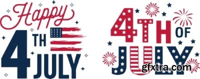 USA Indepence Day 56 Illustrations AI, SVG, PNG