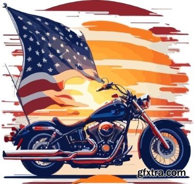 USA Indepence Day 56 Illustrations AI, SVG, PNG