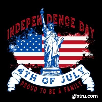 USA Indepence Day 56 Illustrations AI, SVG, PNG