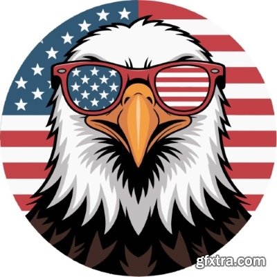 USA Indepence Day 56 Illustrations AI, SVG, PNG