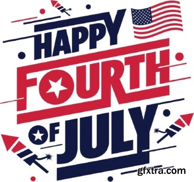 USA Indepence Day 56 Illustrations AI, SVG, PNG