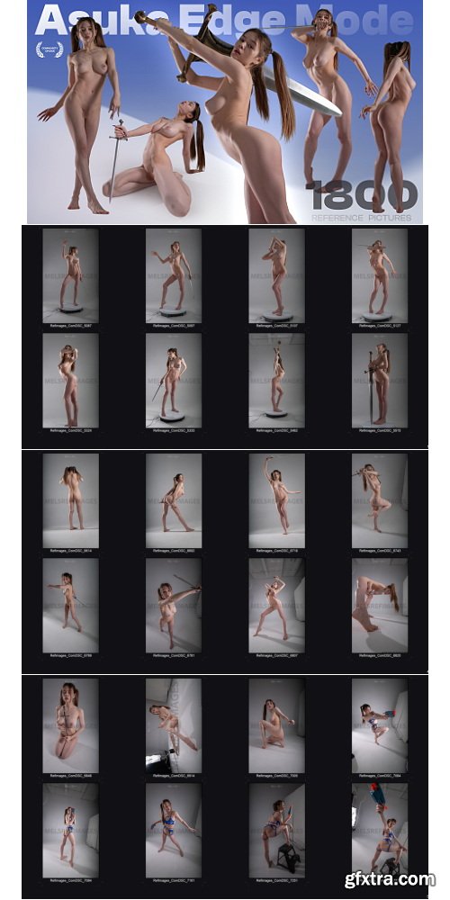 Artstation - Asuka Edge Mode – 1800 Dynamic Combat Reference Images