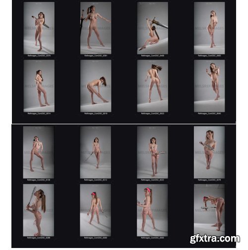 Artstation - Asuka Edge Mode – 1800 Dynamic Combat Reference Images