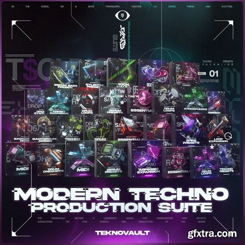 Teknovault Modern Techno Production Suite