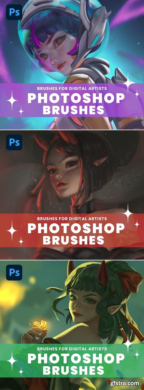 ChryssvArt - Photoshop Brushes for Digital Art