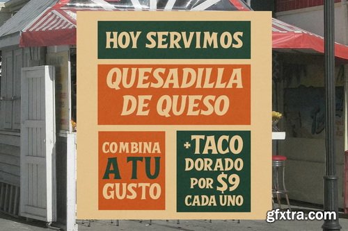 CreativeMarket - Fuego Lindo Font