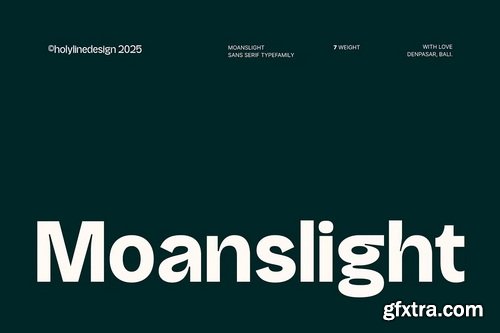 CreativeMarket - Moanslight Modern Grotesque