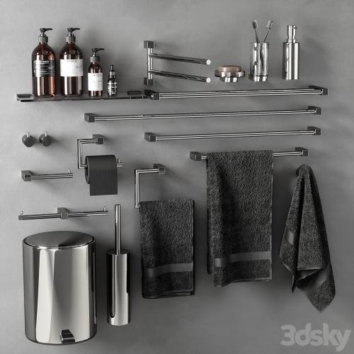 '3dsky Pro - bathroom accessories 02' '3dsky Pro - bathroom accessories 02'
