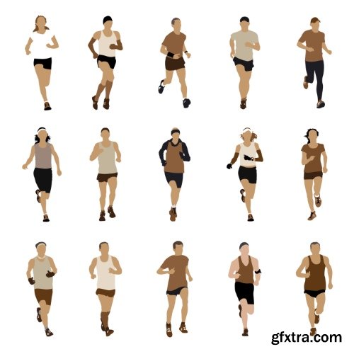 Gym, Fitness, Health Emblems &amp; Icons 25xEPS