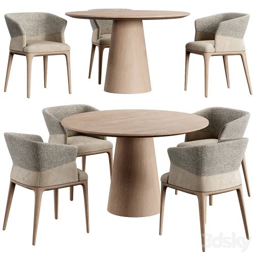 '3dsky Pro - Quad Chair Konyshev Dinning Set' '3dsky Pro - Quad Chair Konyshev Dinning Set'