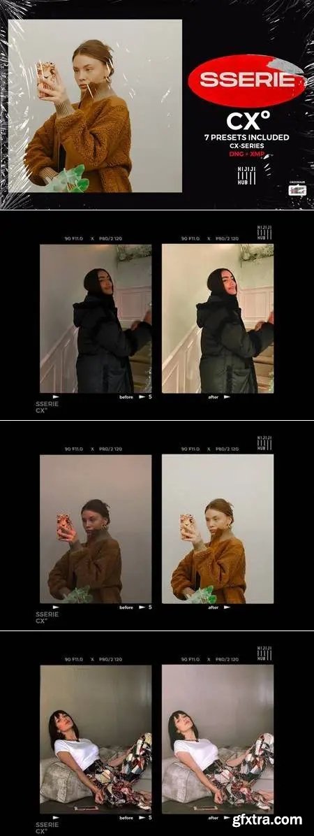 CreativeMarket - SSERIE-CX Lightroom Presets 6323815