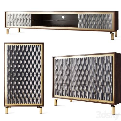 '3dsky Pro - Chest of drawers and TV stand GOLD. Tvstand, dresser by Nills' '3dsky Pro - Chest of drawers and TV stand GOLD. Tvstand, dresser by Nills'