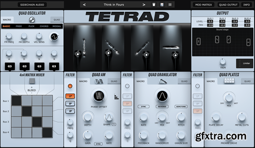 Physical Audio Tetrad v1.0.1
