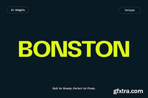 CreativeMarket - Bonston Display Typeface