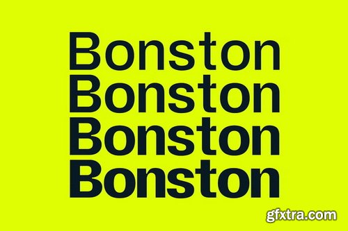 CreativeMarket - Bonston Display Typeface