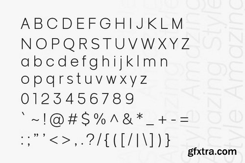 CreativeMarket - Raela Pro a Geometric Sans Family