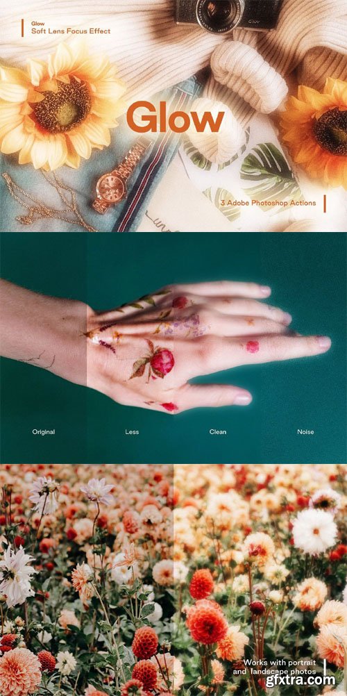 Glow - Soft Lens Focus Effect - Photoshop Action